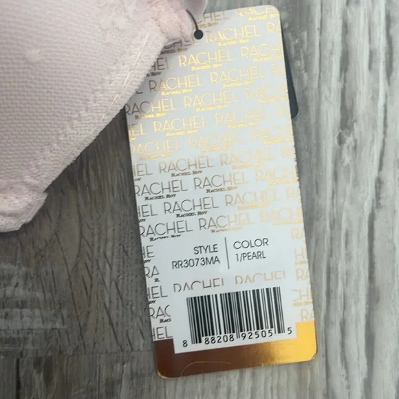 NWT Rachel Roy Light Pink Sheer Lace Lingerie Nightwear - Picture 5 of 7